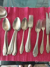 Servizio posate alpacca Wellner