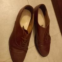 Scarpe Oxfords Restaurate