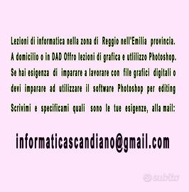 Docente di Photoshop & grafica digitale