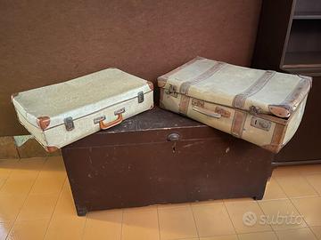 Valigia cartone vintage - Collezionismo In vendita a Ascoli Piceno
