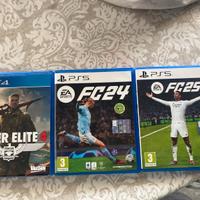 Fc24, Fc25, sniper elite 4