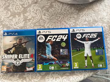 Fc24, Fc25, sniper elite 4