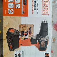 Black+Decker trapano e avvitatore