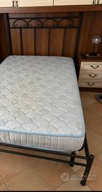 Giroletto matrimoniale ferro battuto