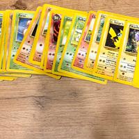 Lotto carte pokemon vintage old vari set