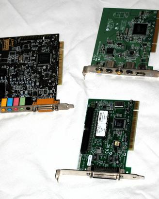 Lotto schede pci per pc