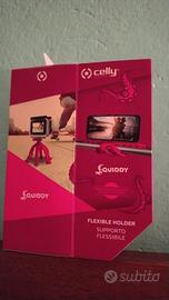supporto flessibile per smartphone e fotocamera