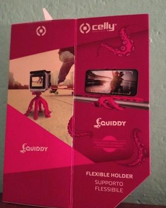 supporto flessibile per smartphone e fotocamera