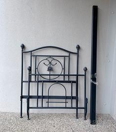 Letto singolo Ciacci in ferro battuto – completo