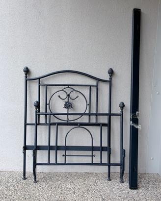 Letto singolo Ciacci in ferro battuto – completo