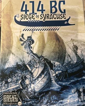 414 BC Siege of Syracuse Worthington - Carte Imbus