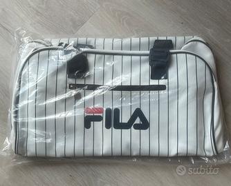 Borsone Fila Bianco Vintage Heritage Nuovo