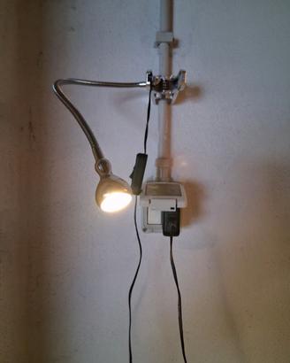 Lampada LED JANSJÖ (IKEA) con morsetto poco usata