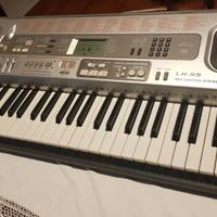 tastiera Casio LK55 + reggitastiera