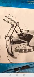 Porta biciclette posteriore auto Dacathlon
