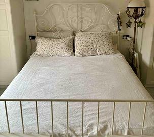 Arredamento Struttura Letto In Ferro Battuto Ikea Letto Bianco In