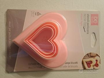 Stampi per dolci e biscotti a cuore