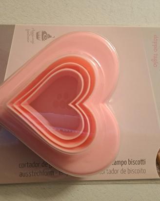 Stampi per dolci e biscotti a cuore
