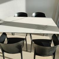 4 sedie con braccioli Zamagna 