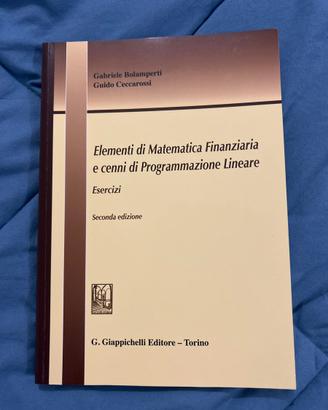 Matematica Finanziaria Esercizi - Bolamperti 2^ed.