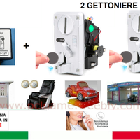 KIT 2 GETTONIERA + MODULO TIMER , PER DOCCIA MARE