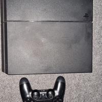 ps4 fat insieme al controller 