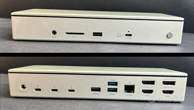 Docking Station Thunderbolt 4 (40Gbps), 15 in 1 qu