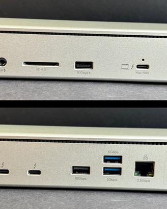 Docking Station Thunderbolt 4 (40Gbps), 15 in 1 qu