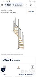 scala a chiocciola nuova