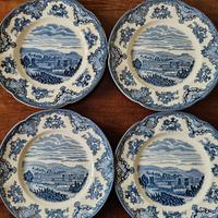 4 piattini Johnson Bros Old Britain Castles