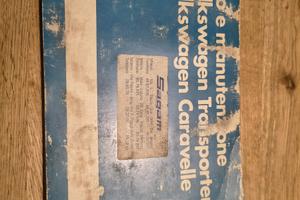 Manuale Uso e Manutenzione Volkswagen T3