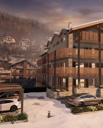Appartamento di 74 m² con 2 locali e posto auto a 