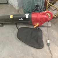 soffiatore e aspiratore foglie 2000 watt