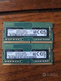 16 Gb Memoria Ram per Laptop