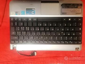 tastiera italiana querty  MSI-U135