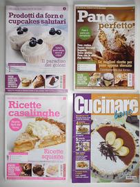 Riviste ricette cucina dolci salate stock 30 pezzi