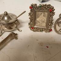 Oggetti decorativi vintage in miniatura metallo  4