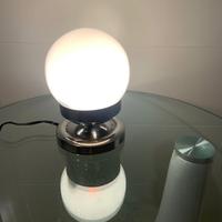 Lampada da comodino sferica space age Italia, 1970