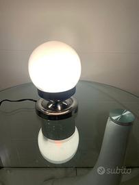 Lampada da comodino sferica space age Italia, 1970