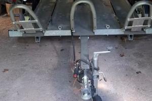 Carrello porta moto 3 posti