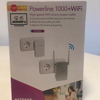 Netgear net-extender Power line 1000 + WiFi nuovo
