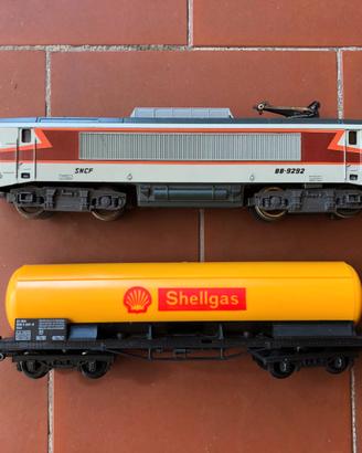 trenini vintage LIMA loco sncf 8045 + vagone