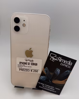 iPhone 12 128GB bianco usato promo