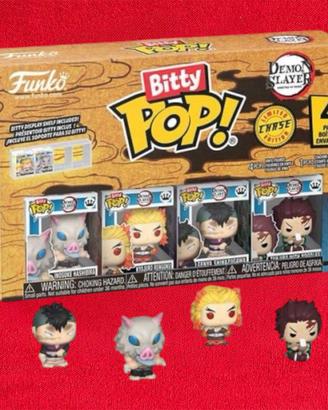 Funko Bitty POP! Demon Slayer: Inosuke 4 pezzi