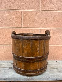 Secchio in legno due misure
