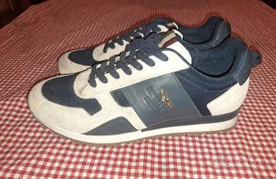 Sneaker Aeronautica Militare - Blu/Beige - 41