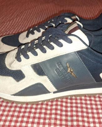 Sneaker Aeronautica Militare - Blu/Beige - 41