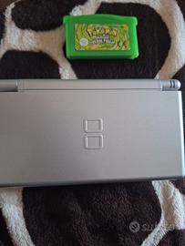 game boy ds lite e pokemon verde foglia 