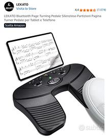 LEKATO Pedale Bluetooth per Girare Pagina