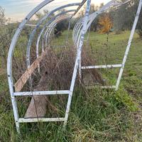 Struttura per panchine da calcio